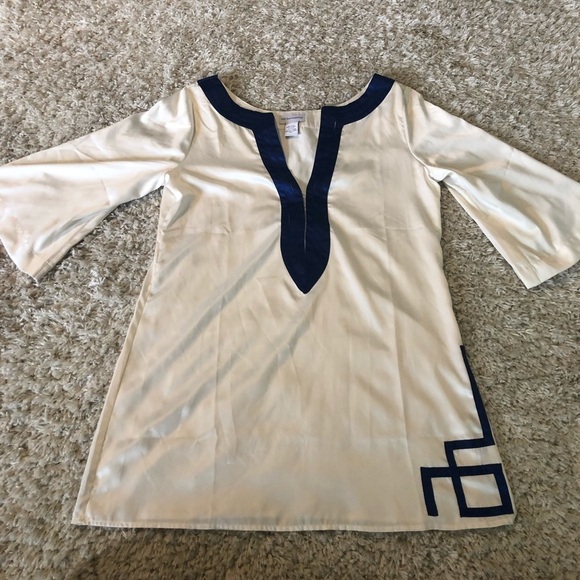 SOFT surroundings 100% polyester shirt sz small - Picture 1 of 8